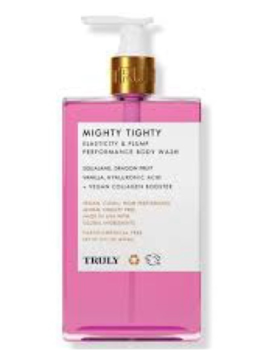 TRULY Mighty Tighty Pink Performance Body Wash
